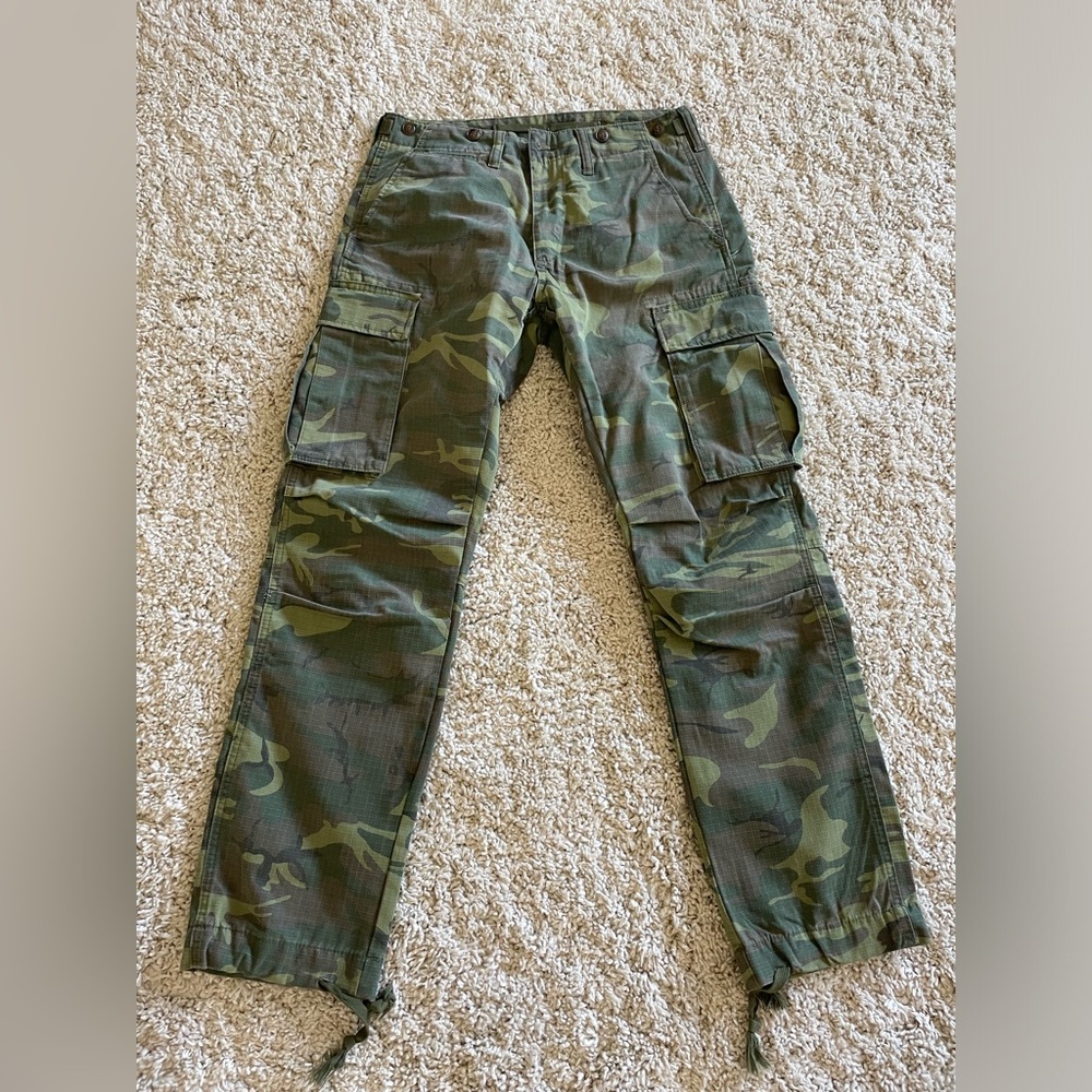 MNML Brand Camouflage Cargo Pants Size 32